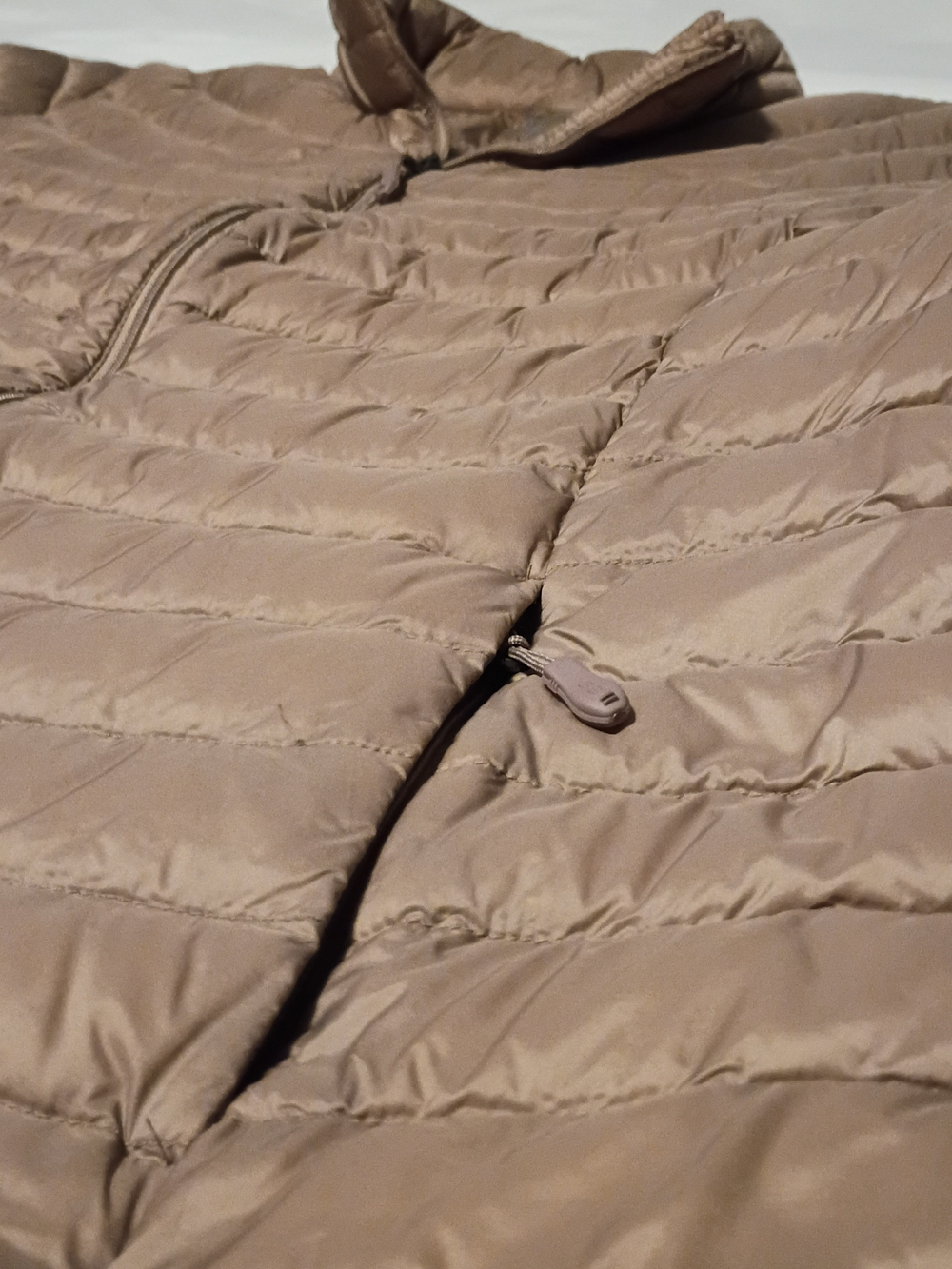 32° Heat Women's Lightweight Quilted Puffer Jacket - Beige - Picture 5 of 10